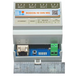 Ethernet реле на DIN рейку на 4 релейных канала RODOS-10 DIN MG фото #9
