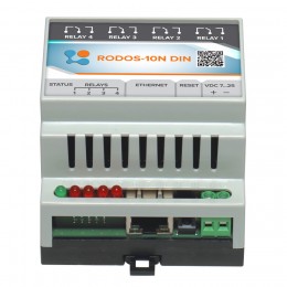 Ethernet реле на DIN рейку на 4 релейных канала RODOS-10N DIN фото #7