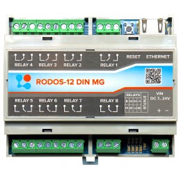 Ethernet реле на DIN рейку на 8 релейных каналов RODOS-12 DIN MG фото #7