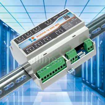 Ethernet реле на DIN рейку на 8 релейных каналов RODOS-12 DIN MG