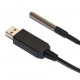 USB термометр с выносным влагозащищенным датчиком RODOS-5B фото #7