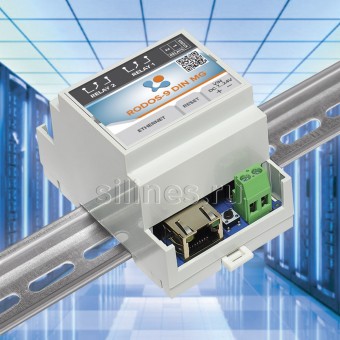 Ethernet реле на DIN рейку на 2 релейных канала RODOS-9 DIN MG фото #1