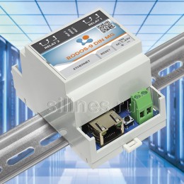 Ethernet реле на DIN рейку на 2 релейных канала RODOS-9 DIN MG